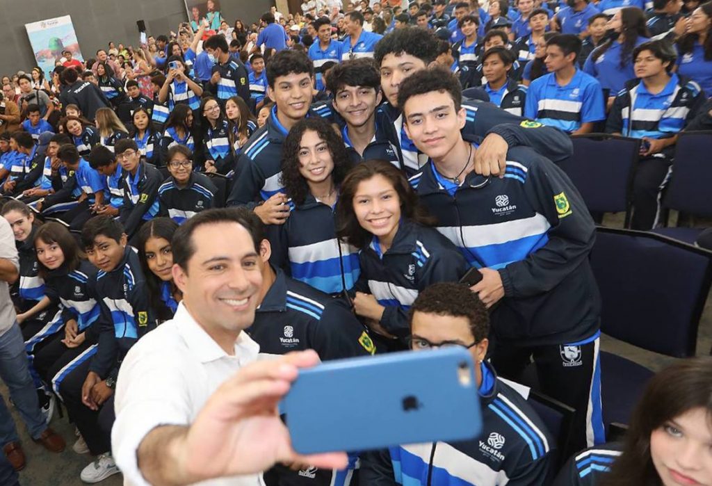 Gobernador de Yucatán anuncia remodelación de la Unidad Deportiva del Sur y apoyo a atletas locales