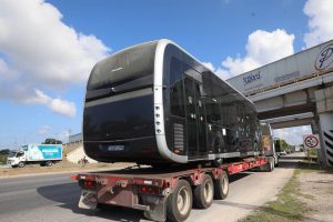 Llega a Yucatán la unidad de prueba del Ie-tram, con lo que el futuro de la movilidad está cada vez más cerca