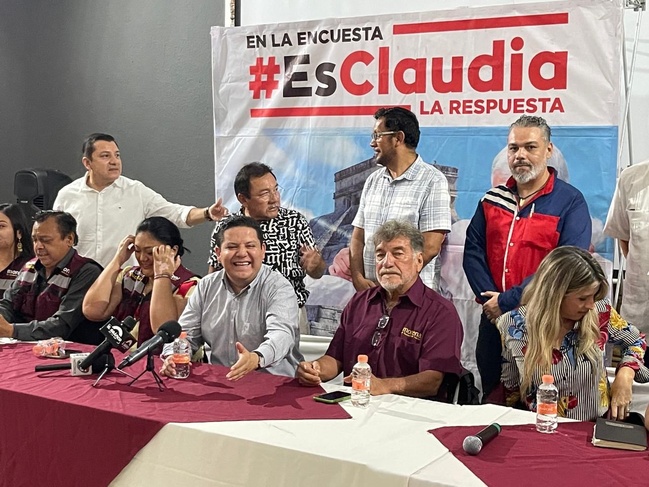 Octavio Rivero Villaseñor, enlace Nacional de la Red #EsClaudia, dijo el equipo de Ebrard en Yucatán no hace trabajo territorial